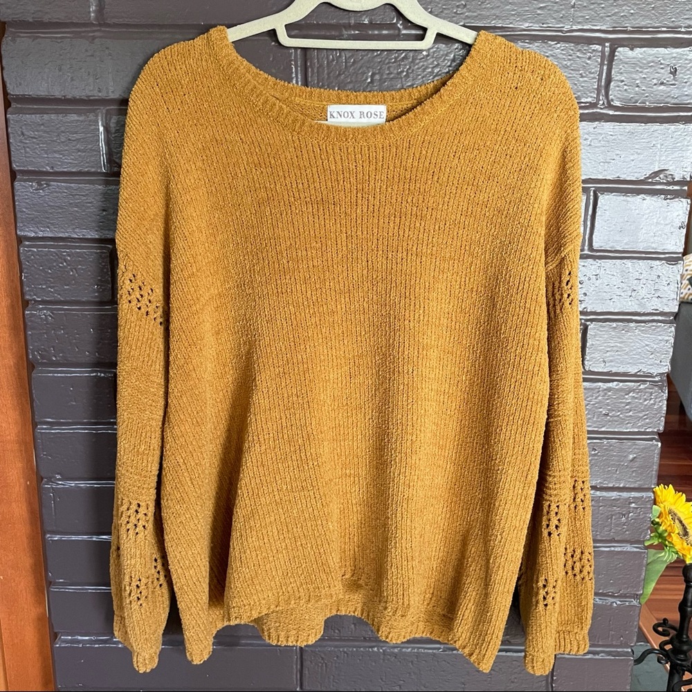 Knox Rose Sweater with Sleeve Details